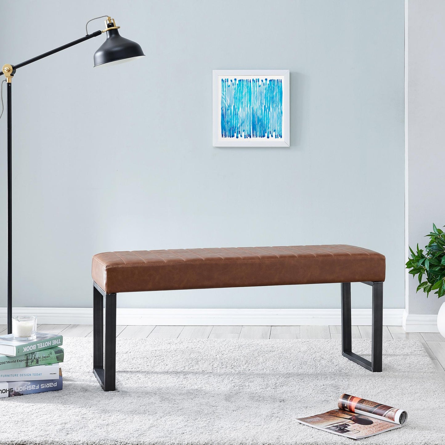 New Pacific Direct Jasper PU Bench - 1060005-215