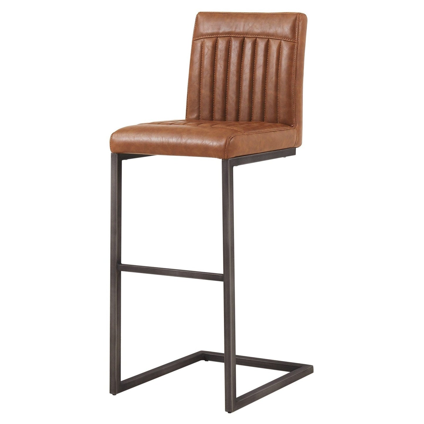 New Pacific Direct Ronan PU Leather Bar Stool, (Set of 2) - 1060009-215