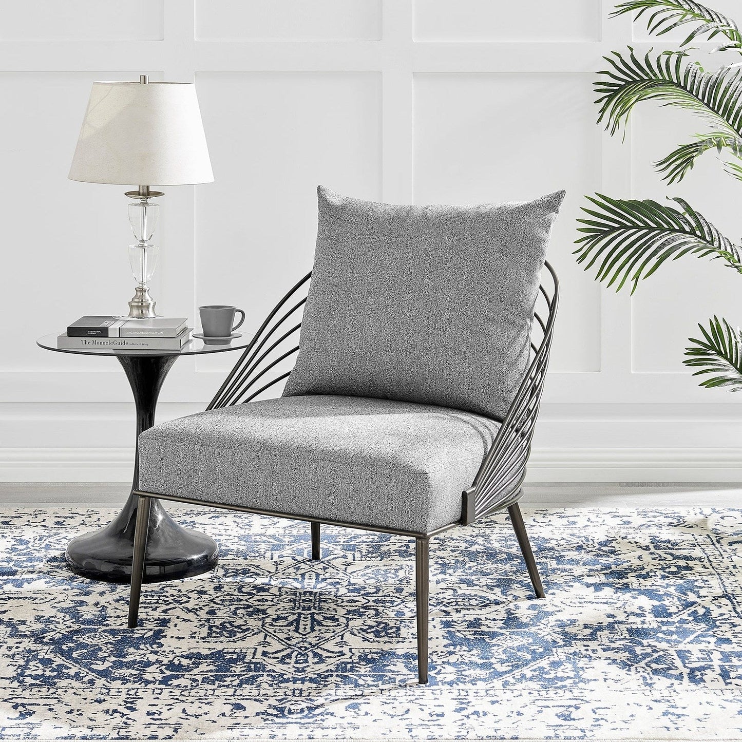 New Pacific Direct Kelby Fabric Accent Chair - 1250034-572