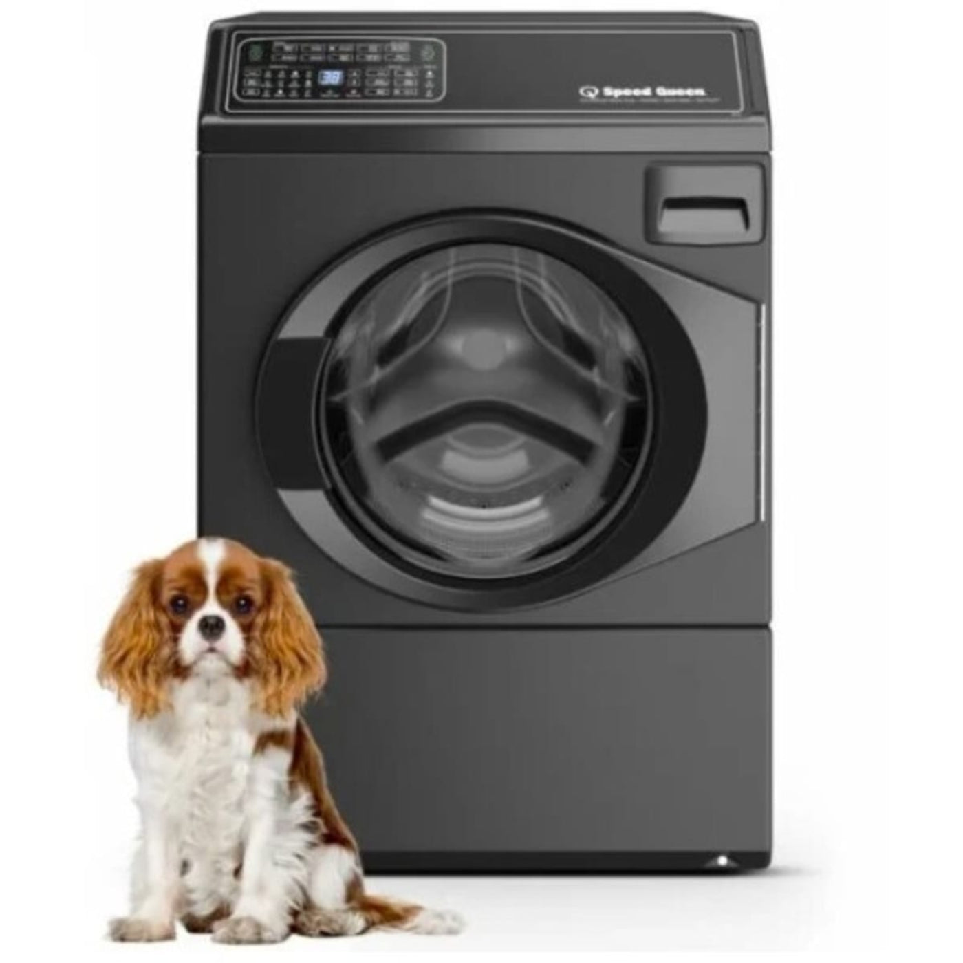 SPEED QUEEN FF7012BN FF7 Right-Hinged Front Load Washer with Pet Plus(TM) Sanitize Fast Cycle Times Dynamic Balancing - FF7012BN
