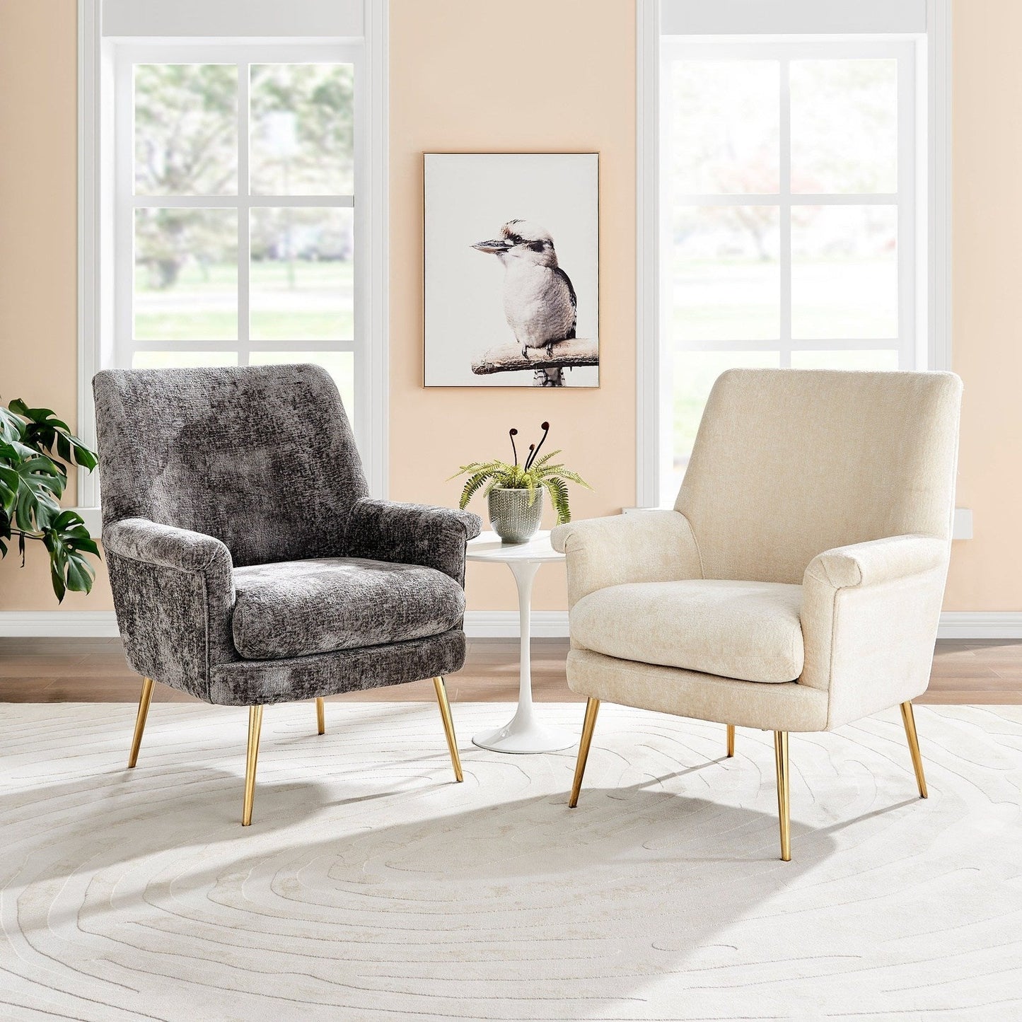 New Pacific Direct Kaylee Fabric Accent Arm Chair - 1900184-567