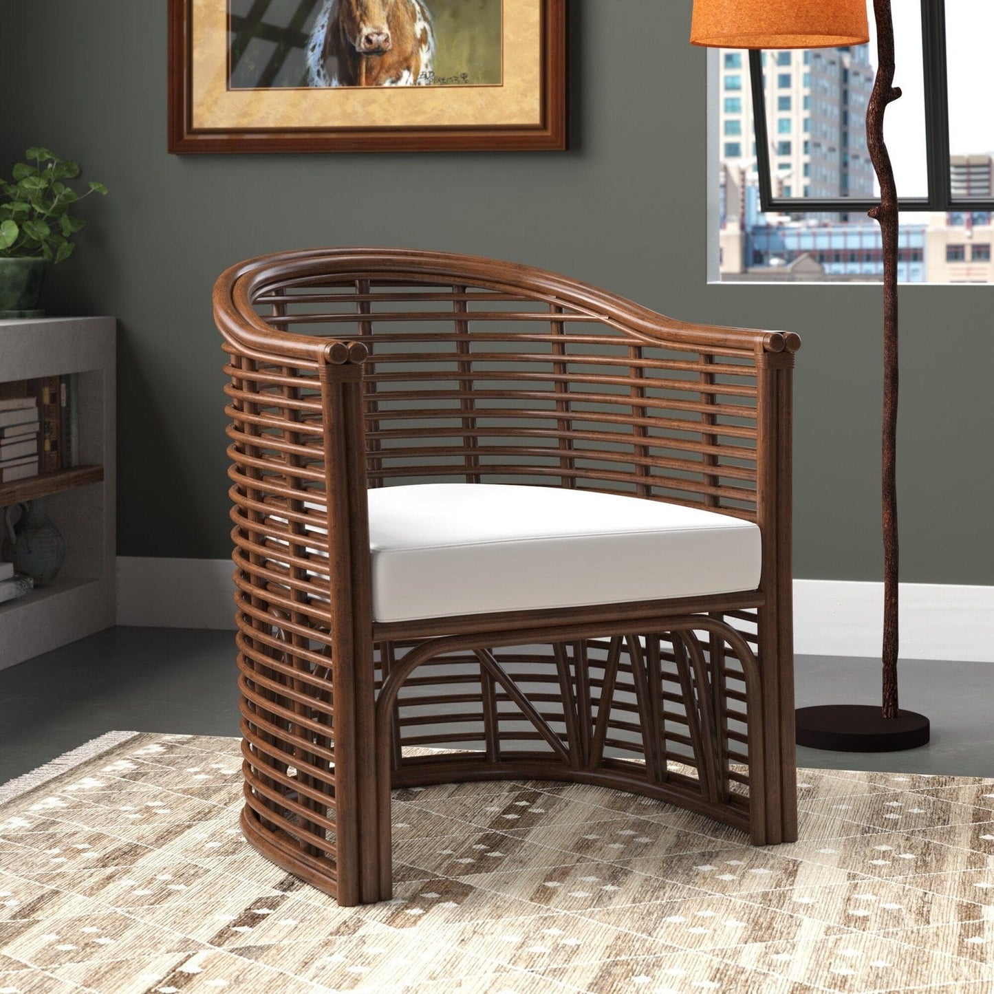 New Pacific Direct Knox Rattan Tub Chair - 2400016