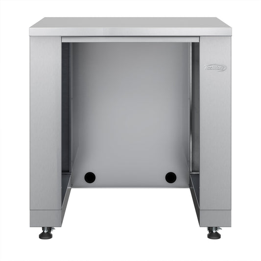 KOOLMORE 32 in. Outdoor Cabinet Kitchen for Refrigerator in Stainless-Steel - KM-OKS-UCRCAB