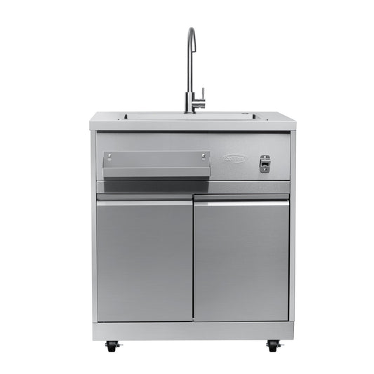KOOLMORE 32 in. Sink with Cabinet in Stainless-Steel for Outdoor Kitchen - KMOKSSWC