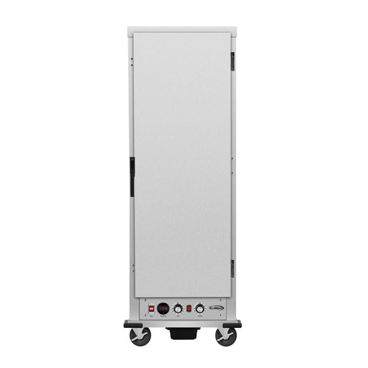 KOOLMORE 33 in. Commercial Insulated Heated Holding/Proofing Cabinet with Wire Racks and Solid Door in Silver - KMCHP36WISS