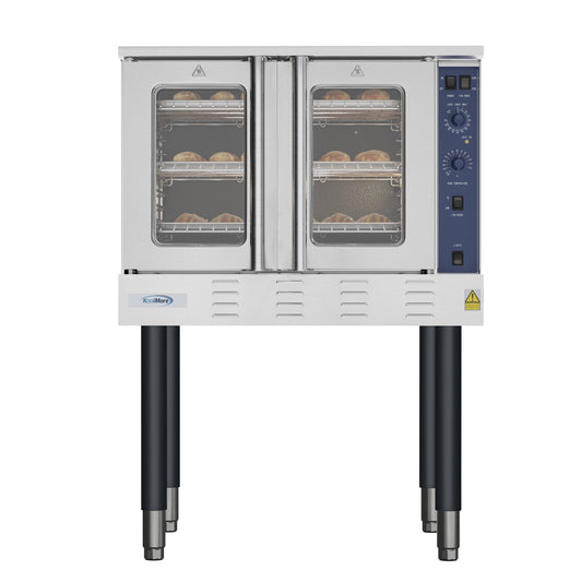 KOOLMORE 38 in. Full Size Single Deck Commercial LP Convection Oven 54,000 BTU - KMCCO54LP
