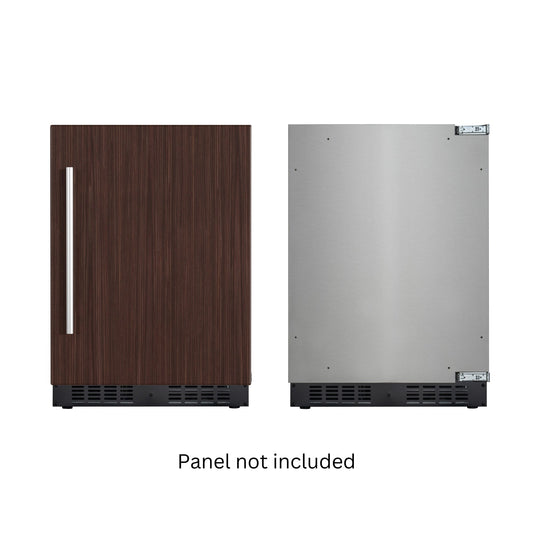 KOOLMORE 24 in. Panel Ready Compact Refrigerator, 5 cu. ft. in Black - KMBIR5CPR