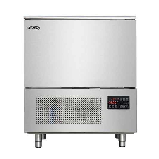 KOOLMORE 30 in. 5-Pan Commercial Countertop Blast Chiller 30 lbs Rapid Chill / 26.5 lbs Rapid Freeze with ETL for Safety and Sanitation in Stainless-Steel - KMCBLC5