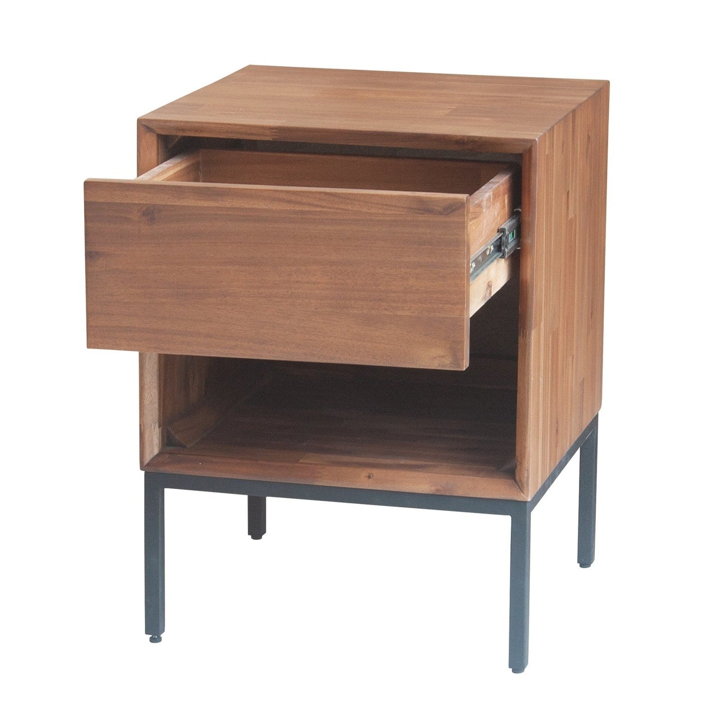 New Pacific Direct Hathaway 1-Drawer Night Stand - 8000047