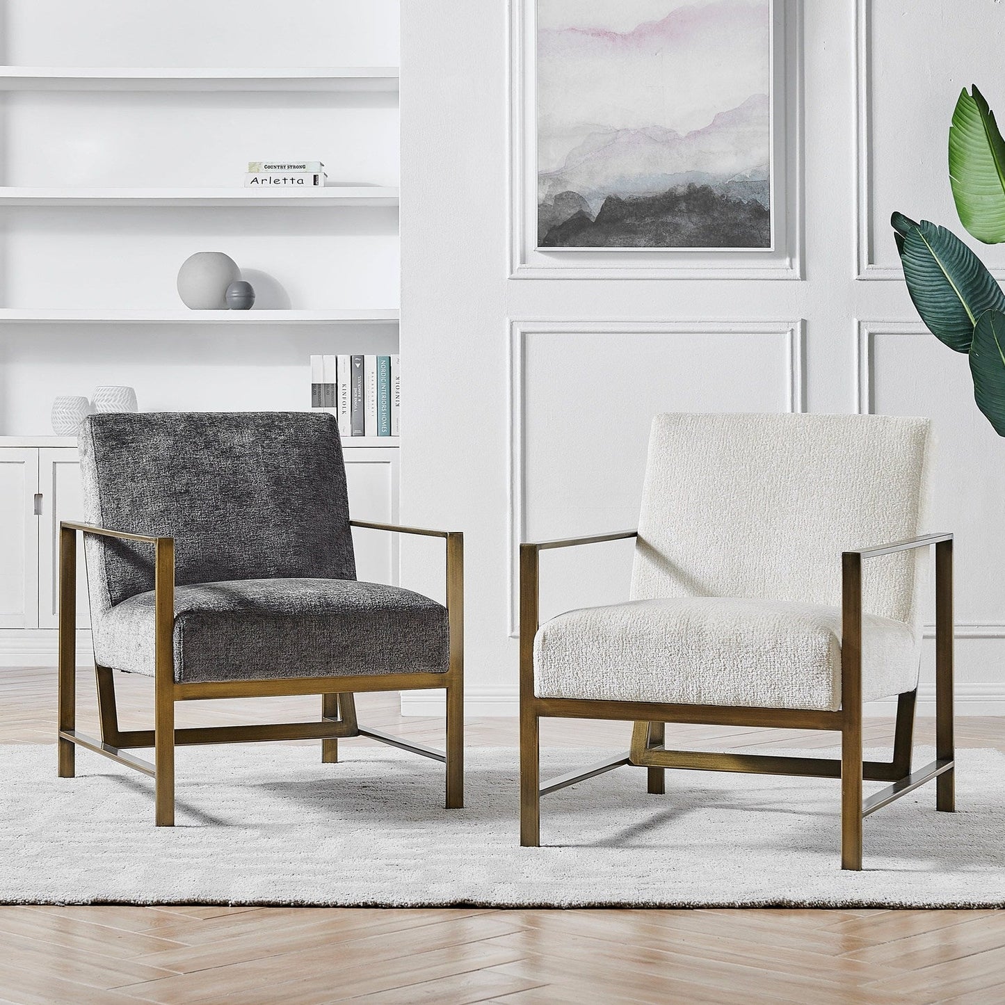 New Pacific Direct Francis Fabric Accent Arm Chair - 3900075-568