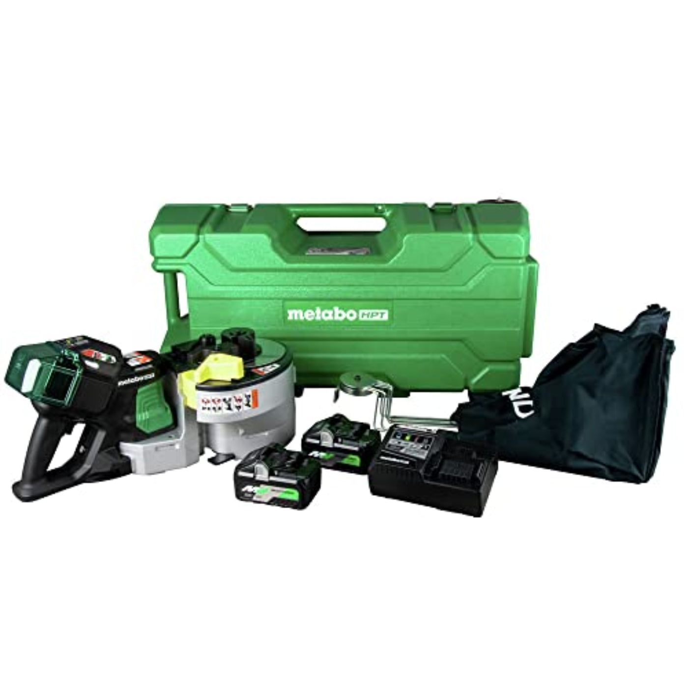 Metabo MultiVolt Cordless Rebar Bender/Cutter | 270 Cuts Per Charge | Includes 2-36V Batteries + Rapid Charger - VB3616DA