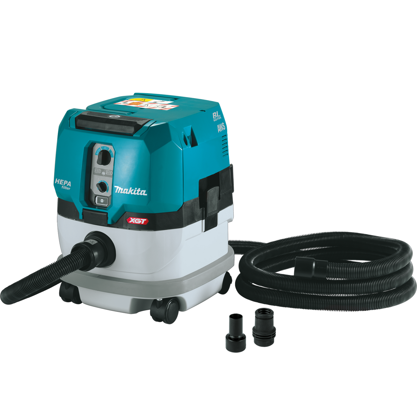 Makita 40V Max XGT Brushless Cordless 2.1 Gallon HEPA Filter Dry Dust Extractor, AWS Capable - GCV02ZX