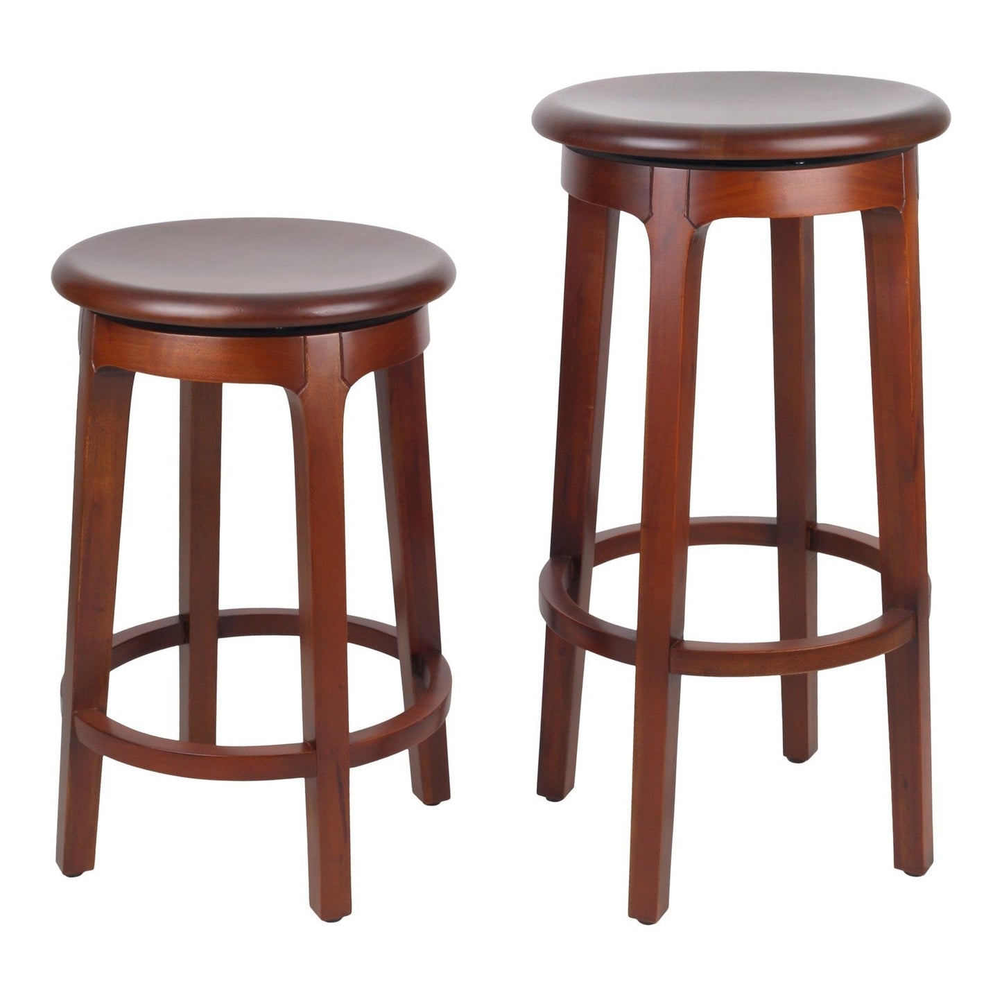 New Pacific Direct Foxy Mahogany Swivel Counter Stool 4800001-MT - 4800001-MT
