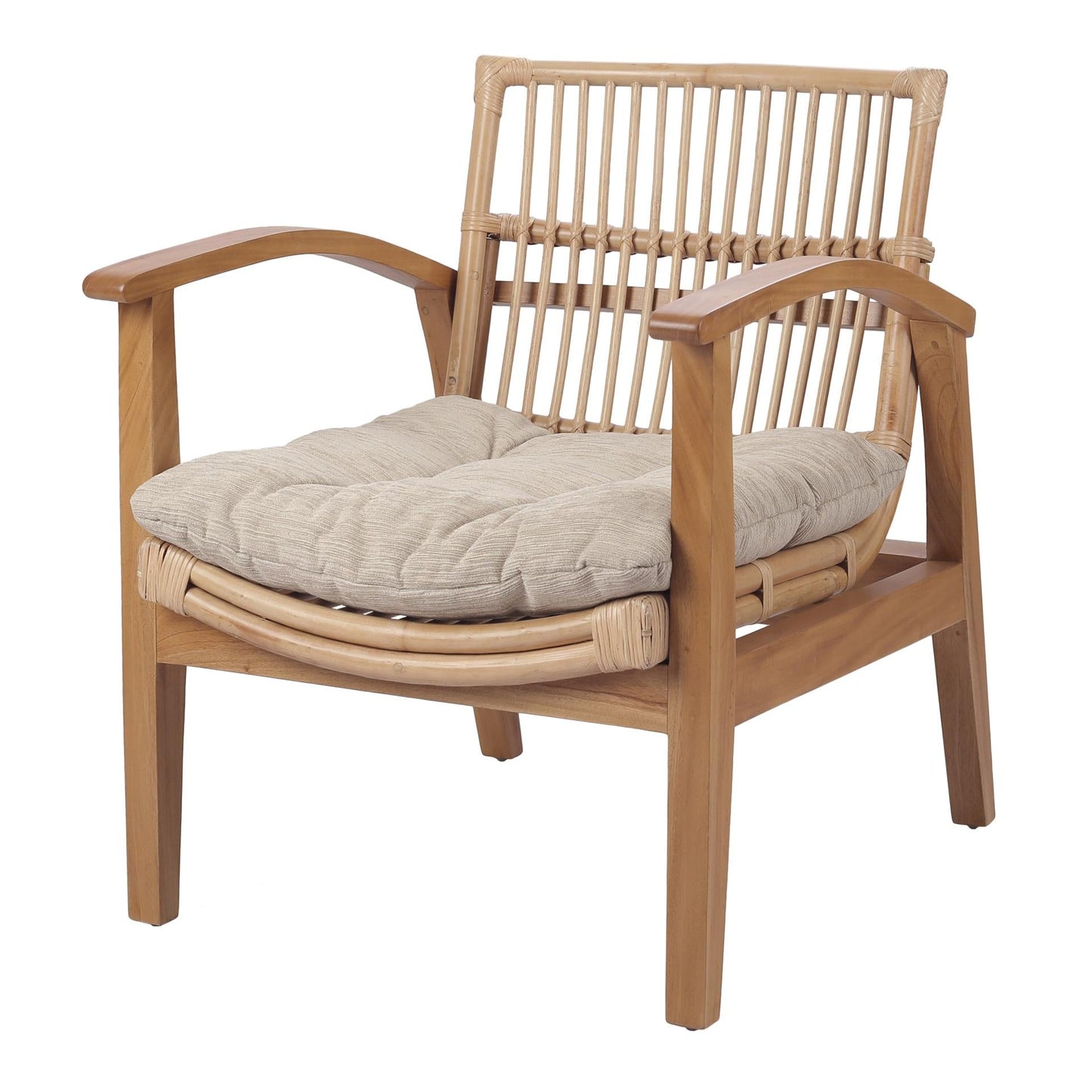 New Pacific Direct Valdes Rattan Accent Chair - 4900034