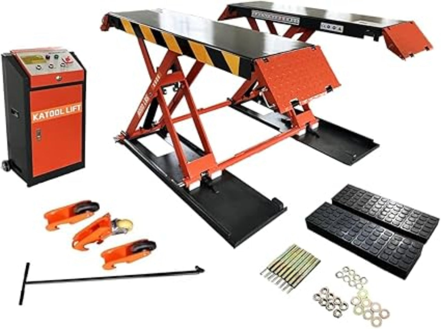 Katool K 8000 lbs Electric Mid Rise Scissor Lift 47" Lifting Height - X90E