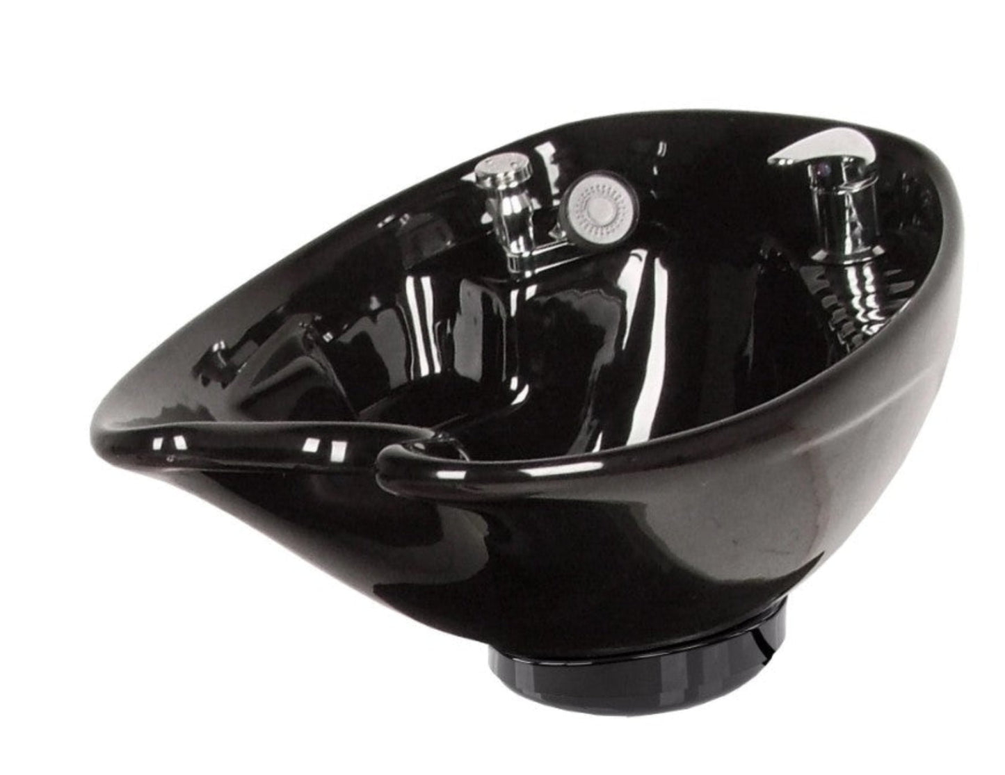 Jeffco 8700 Porcelain Bowl Tilting Black - 8700-570-VB-B