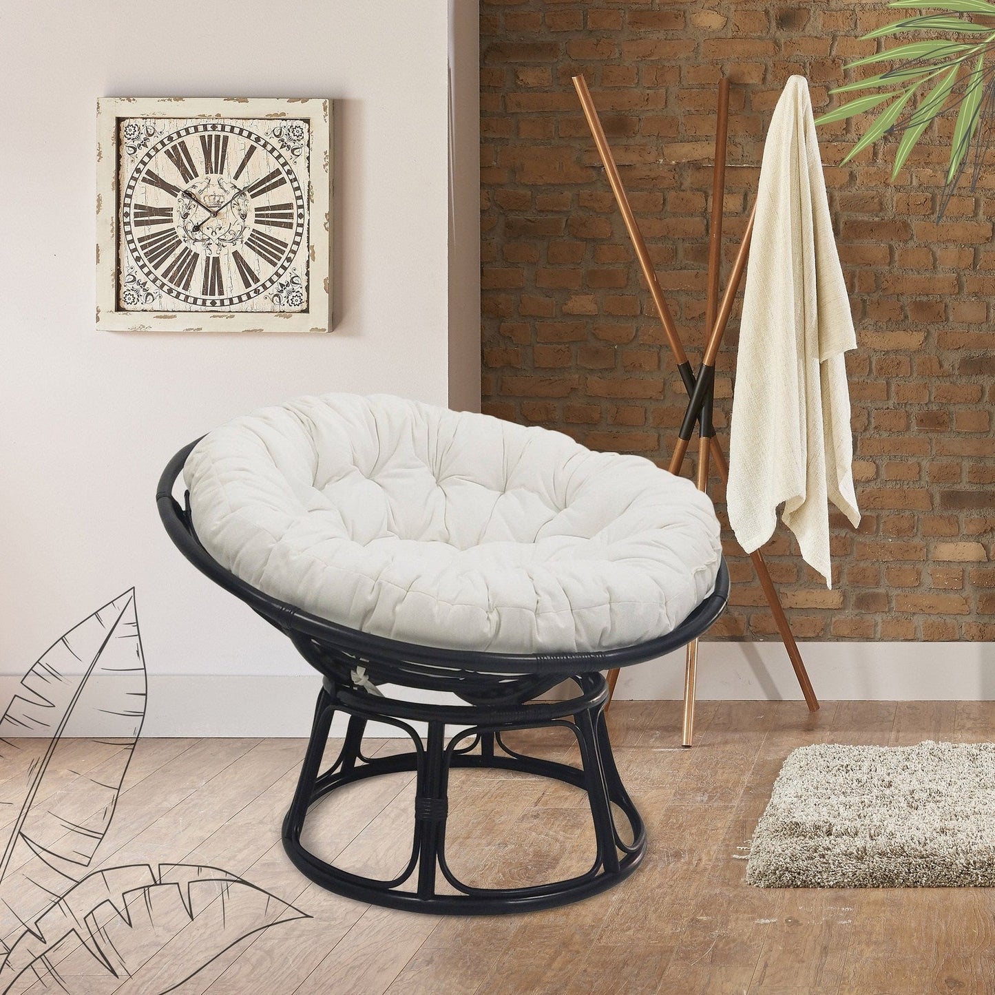 New Pacific Direct Geonna Papasan Accent Chair - 9100001-CB