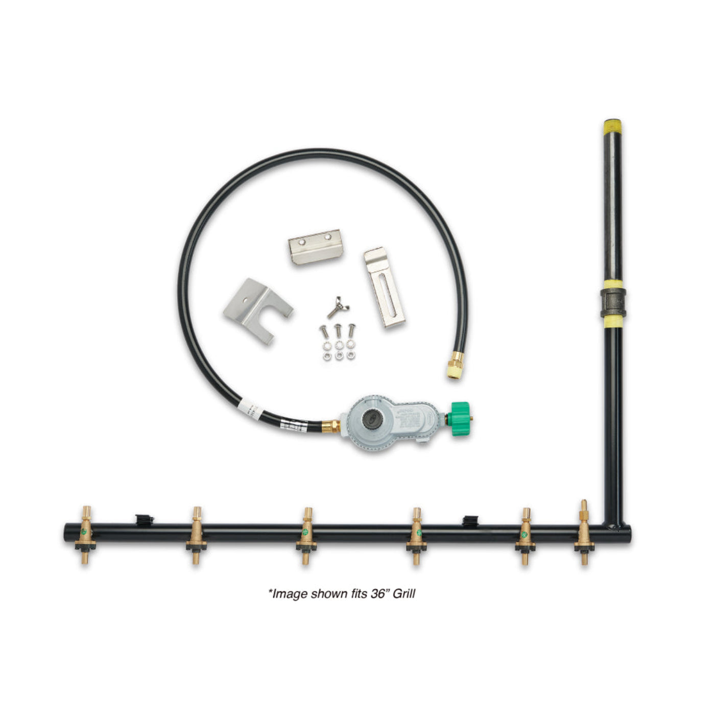 Crown Verity Natural Gas to Liquid Propane Conversion Kit for 36” BBQ Grills - ZCV-CK-36LP