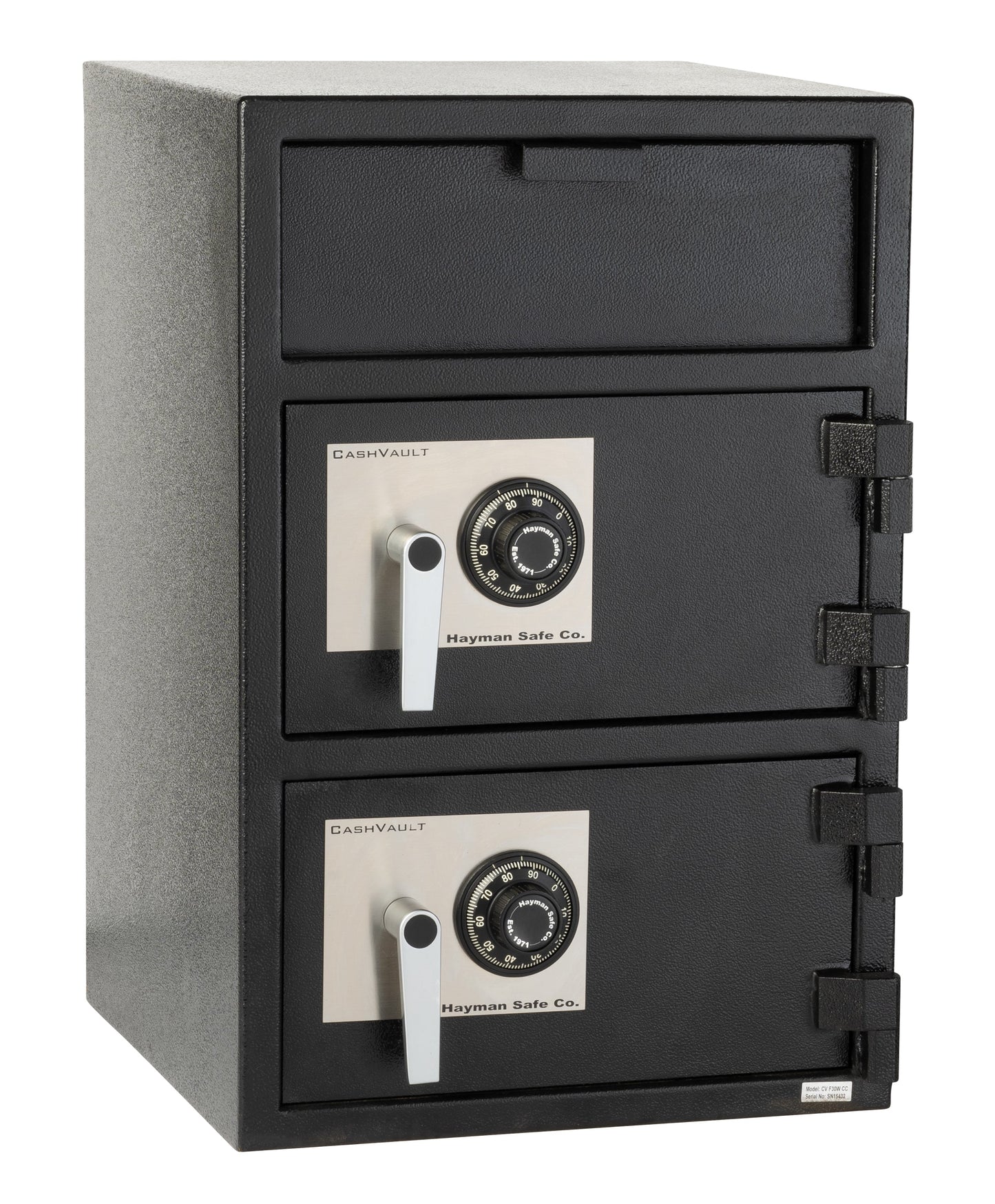 Hayman Wide Body Double Door Depository Safe - CV-F30W-2-CC