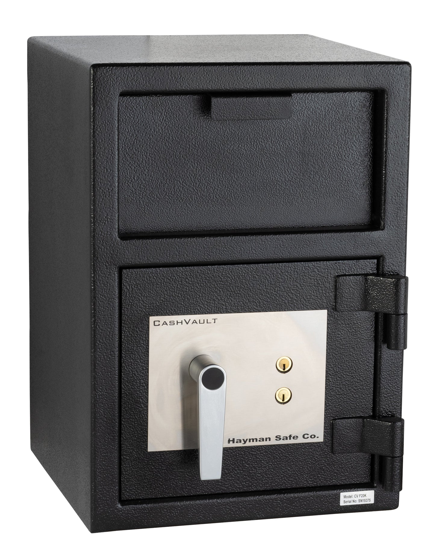 Hayman Front Loading Depository Safe with Dual Key Lock - CV-F20-K