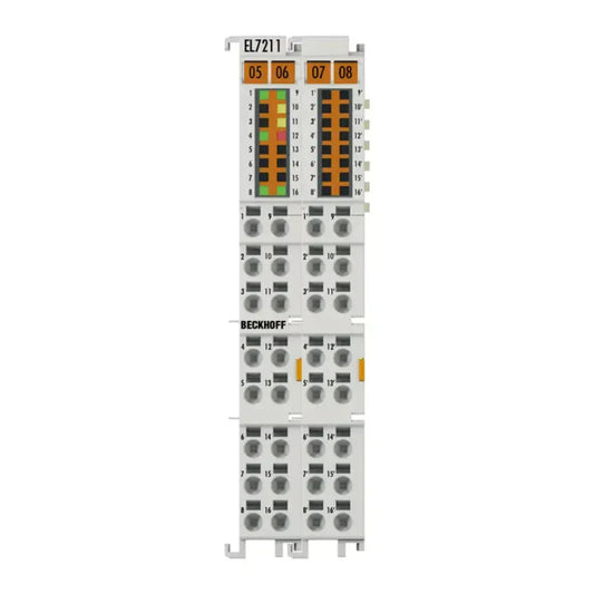 BECKHOFF EtherCAT Terminal, 1-channel Motion Interface, Servomotor, 48 V DC, 4.5 A, Resolver - EL7211