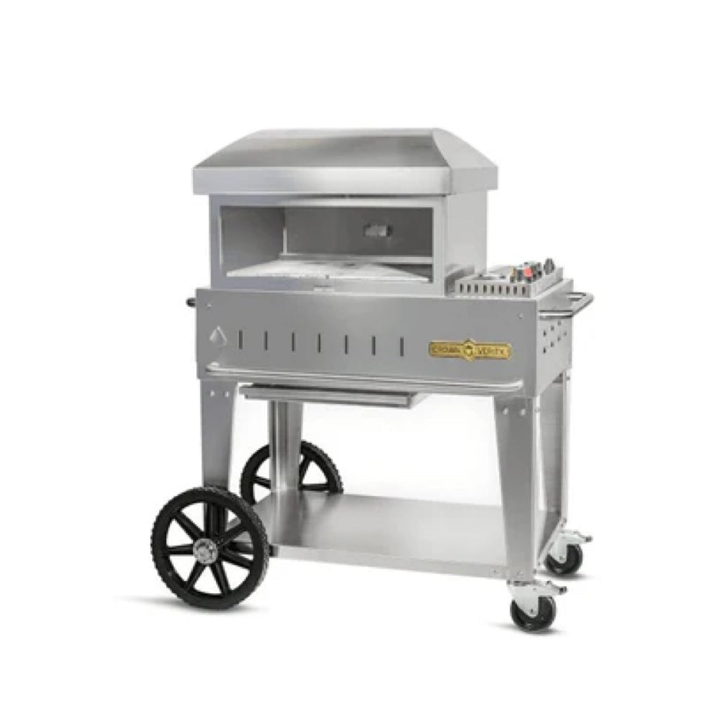 Crown Verity 24" Mobile Pizza Oven - Natural Gas - CV-PZ24-MB-NG