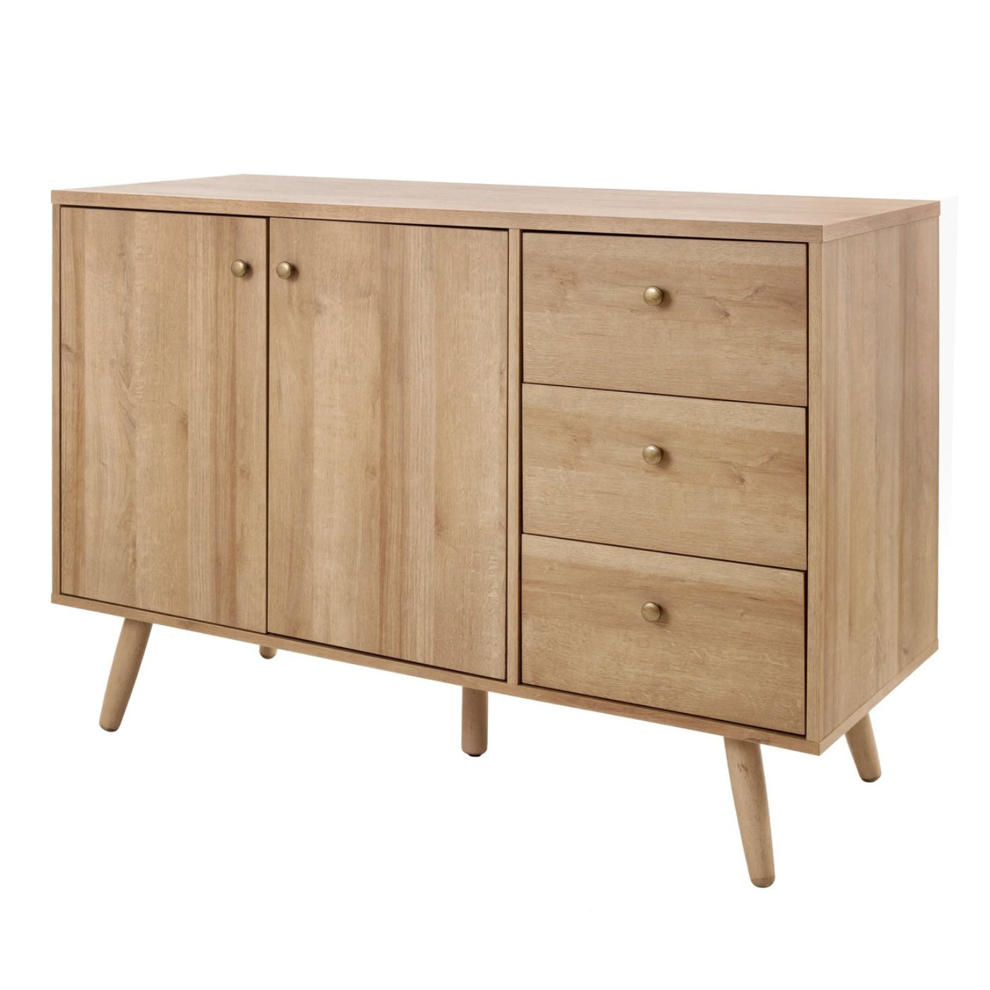 New Pacific Direct Gordon KD Sideboard 3 Drawers + 2 Doors - 1340013
