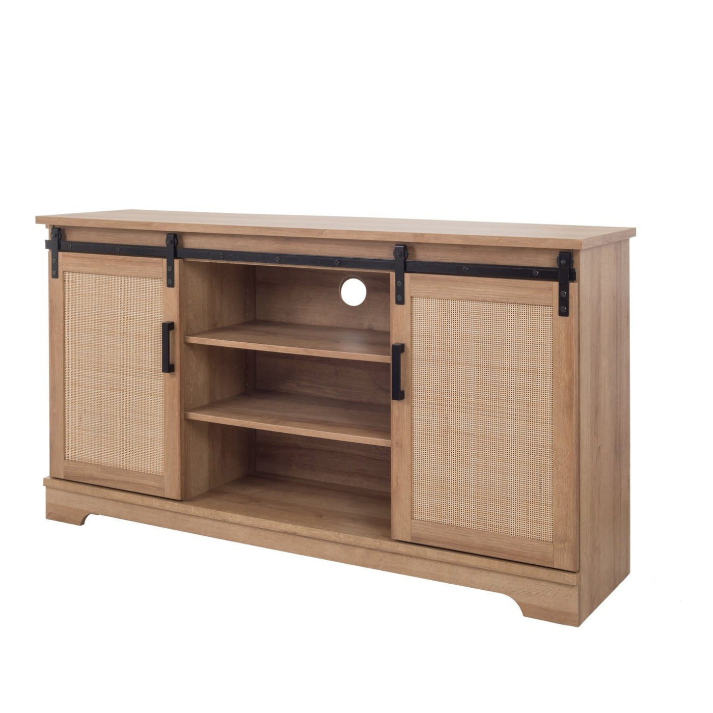 New Pacific Direct Newman KD 58.5" Rattan TV Stand - 1340014