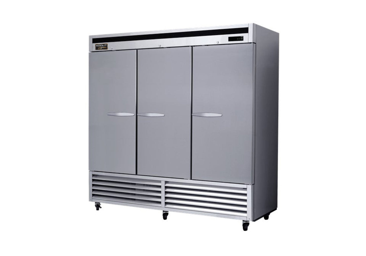 Kool-It 81" Wide 3 Door Bottom Mount Reach-In Refrigerator - KBSR-3