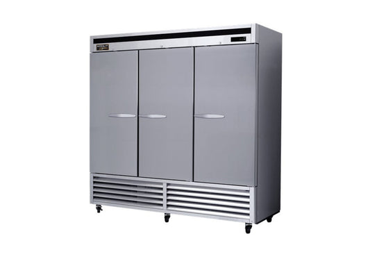 Kool-It 81" Wide 3 Door Bottom Mount Reach-In Freezer - KBSF-3