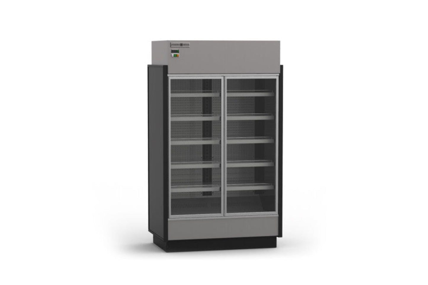 Hydra-Kool | 52" Wide Self Contained Grab-N-Go 2 Door High Volume Merchandiser Refrigerator - KGV-MD-2-S