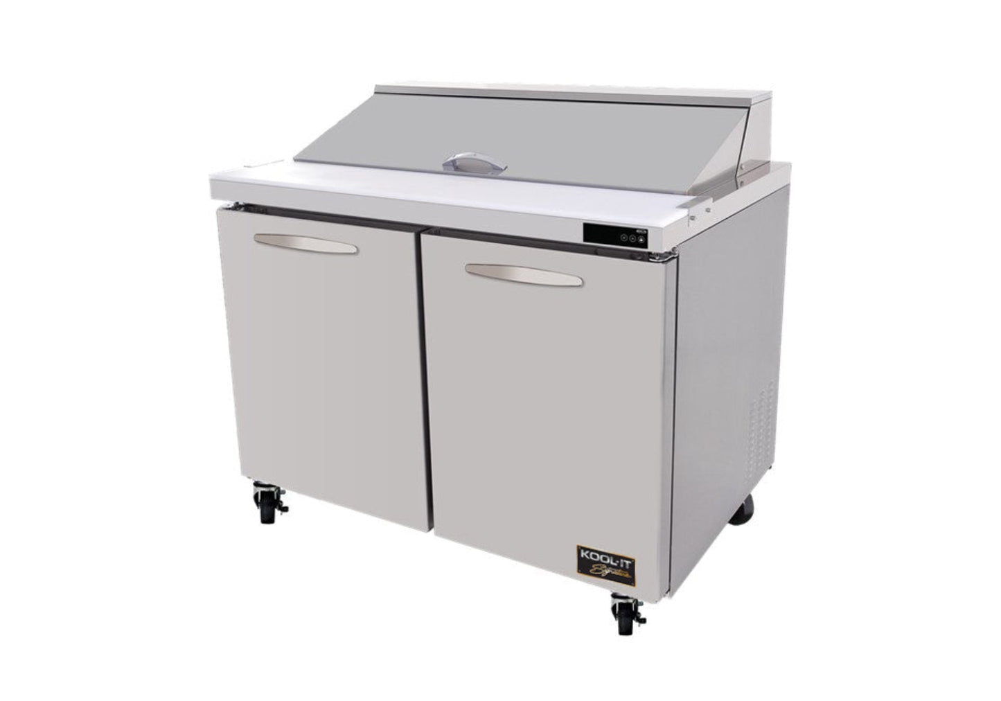 Kool-It Wide 2 Door Sandwich Prep Table - KST-48-2
