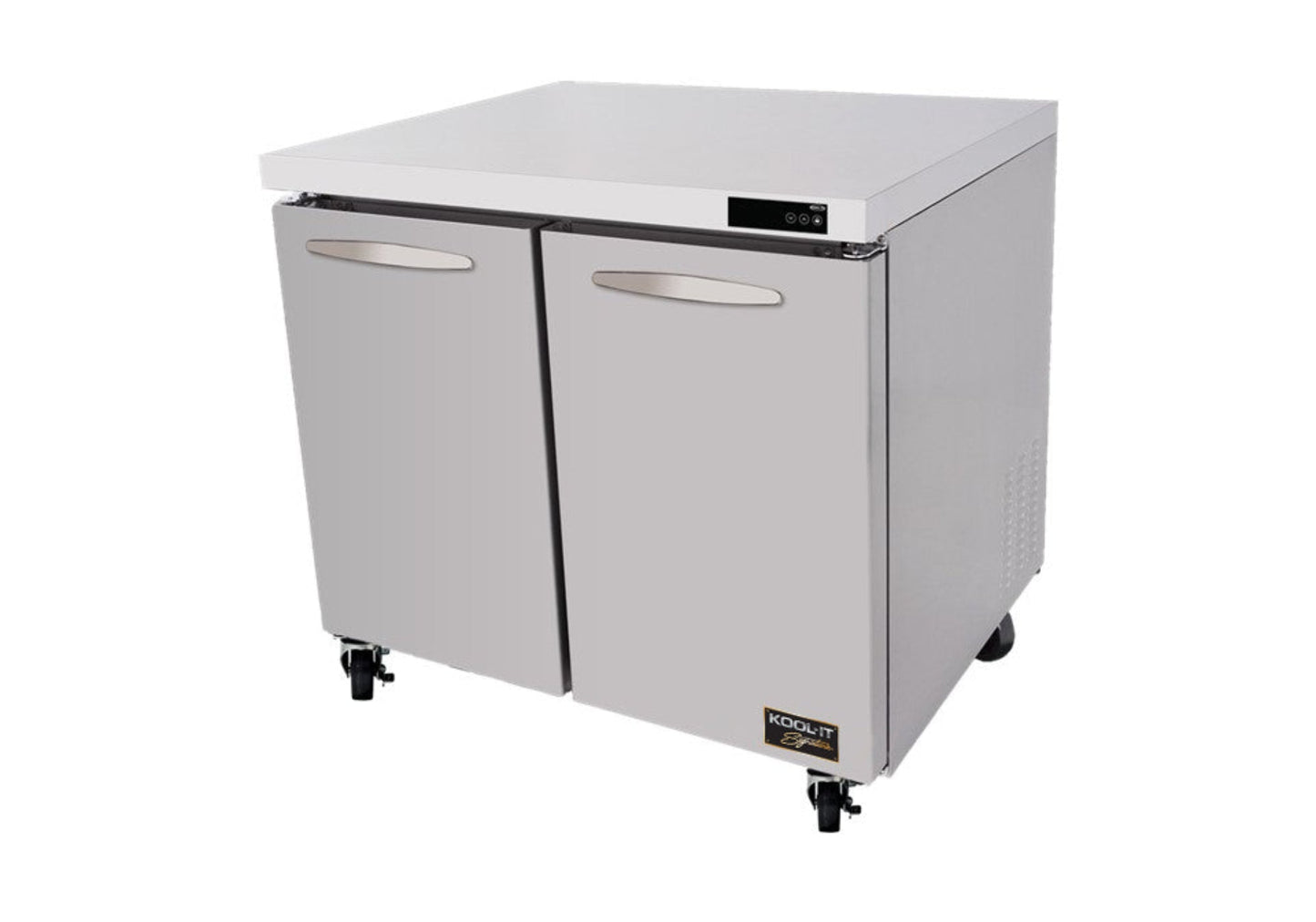 Kool-It | 36" Wide 2 Door Undercounter Freezer - KUCF-36-2