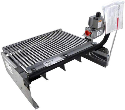 Raypak 406A Burner Tray with Natural Gas Valve, IID - 010410F