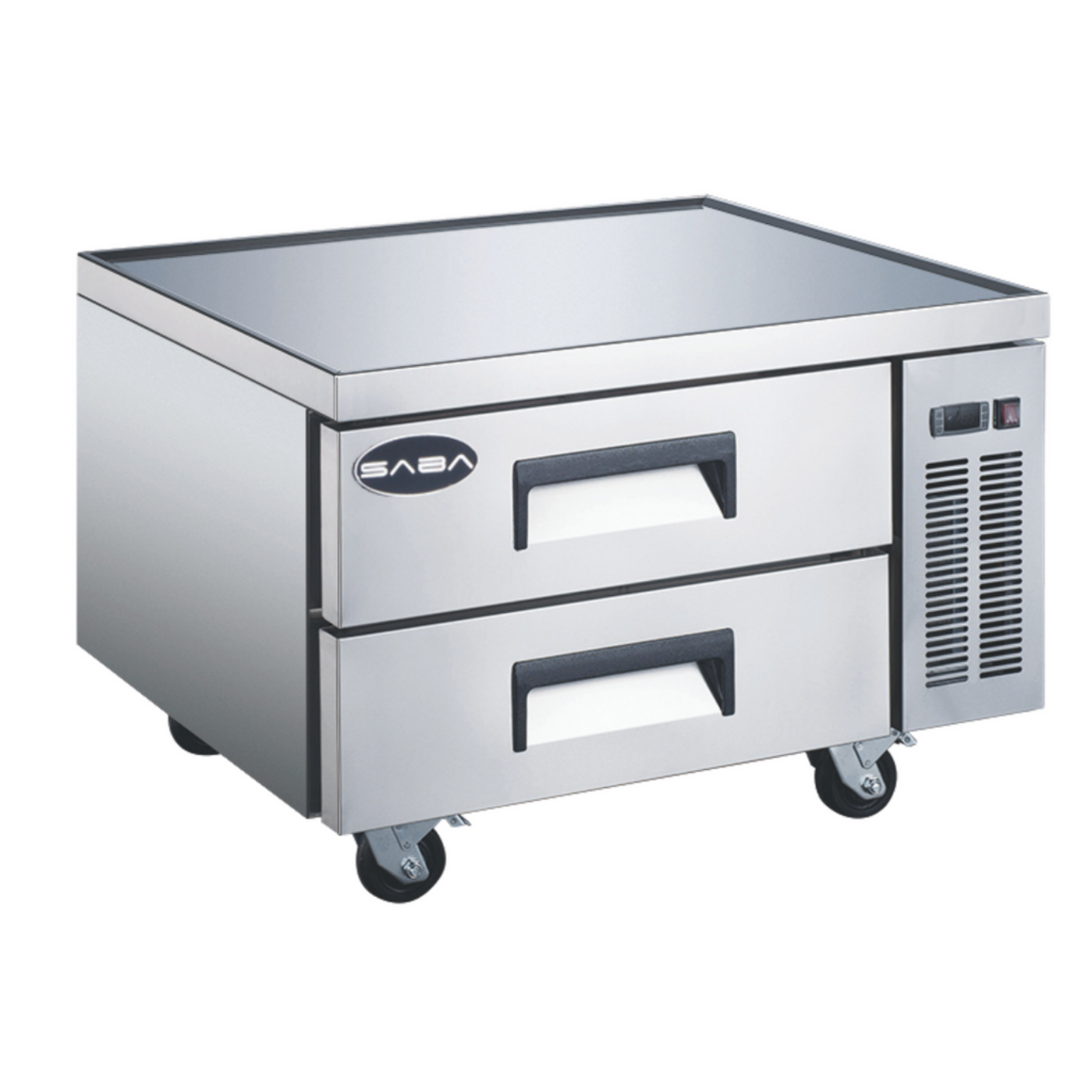 SABA 36" Two Drawer Commercial Chef Base Cooler - SCB-36