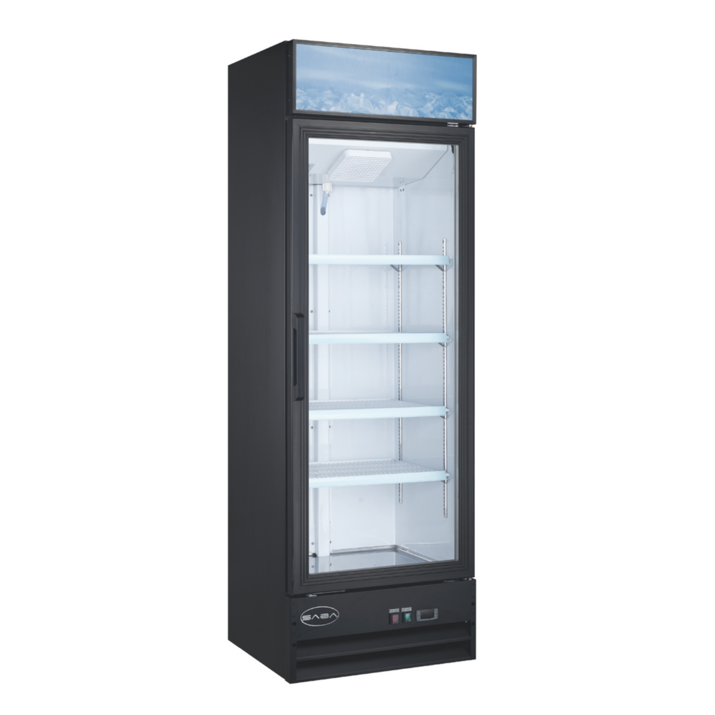 SABA One Glass Door Commercial Merchandiser Cooler - SM-13R