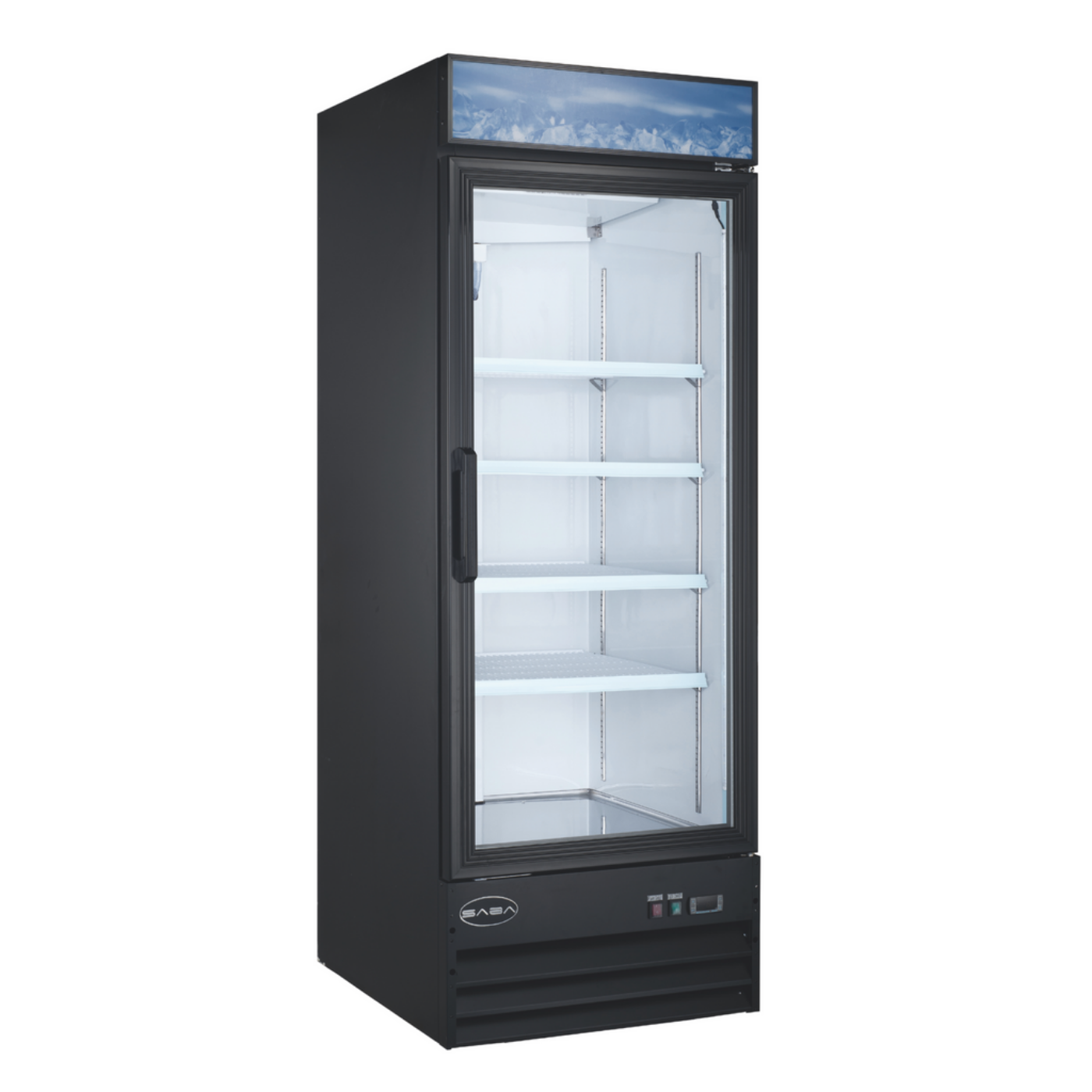 SABA One Glass Door Commercial Merchandiser Cooler - SM-23R