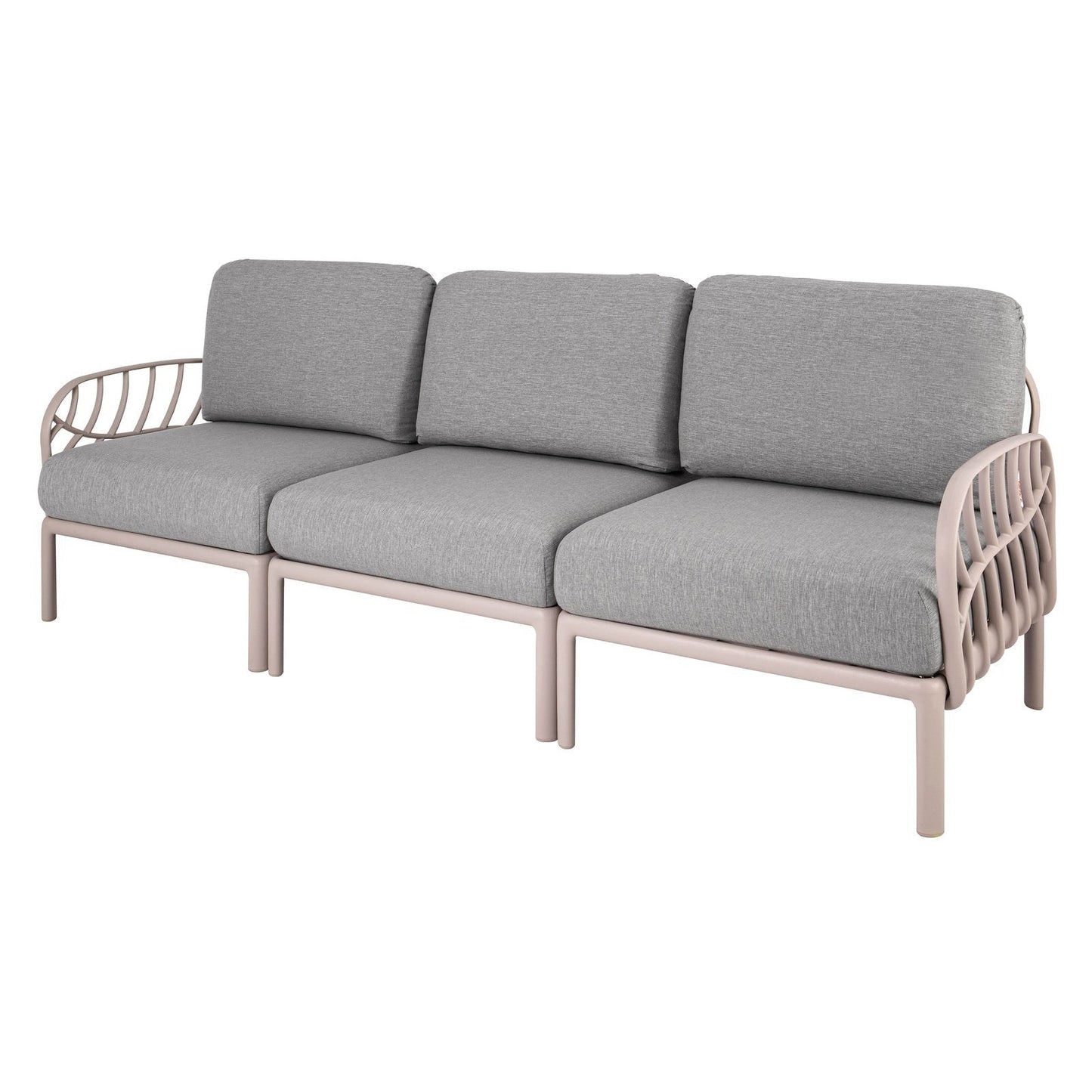 Strata Furniture Dahlia Patio Sofa Grey - ODASGG