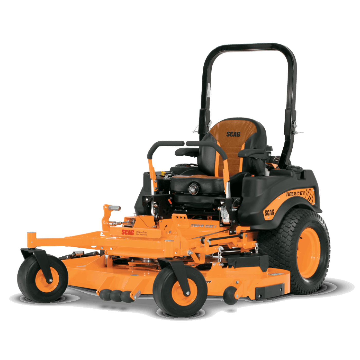 Scag Tiger Cat II Commercial Zero Turn Mower, 52in Velocity Plus Deck, 26hp - STCII-52V-26FT-EFI
