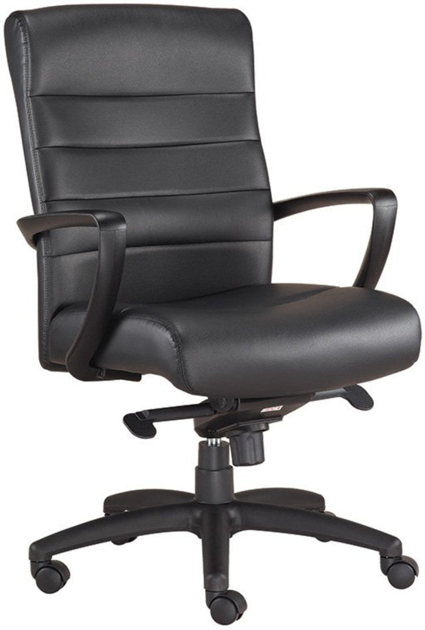 EuroTech Manchester Mid-Back Leather Executive Chair - EUR-LE255-BRNL