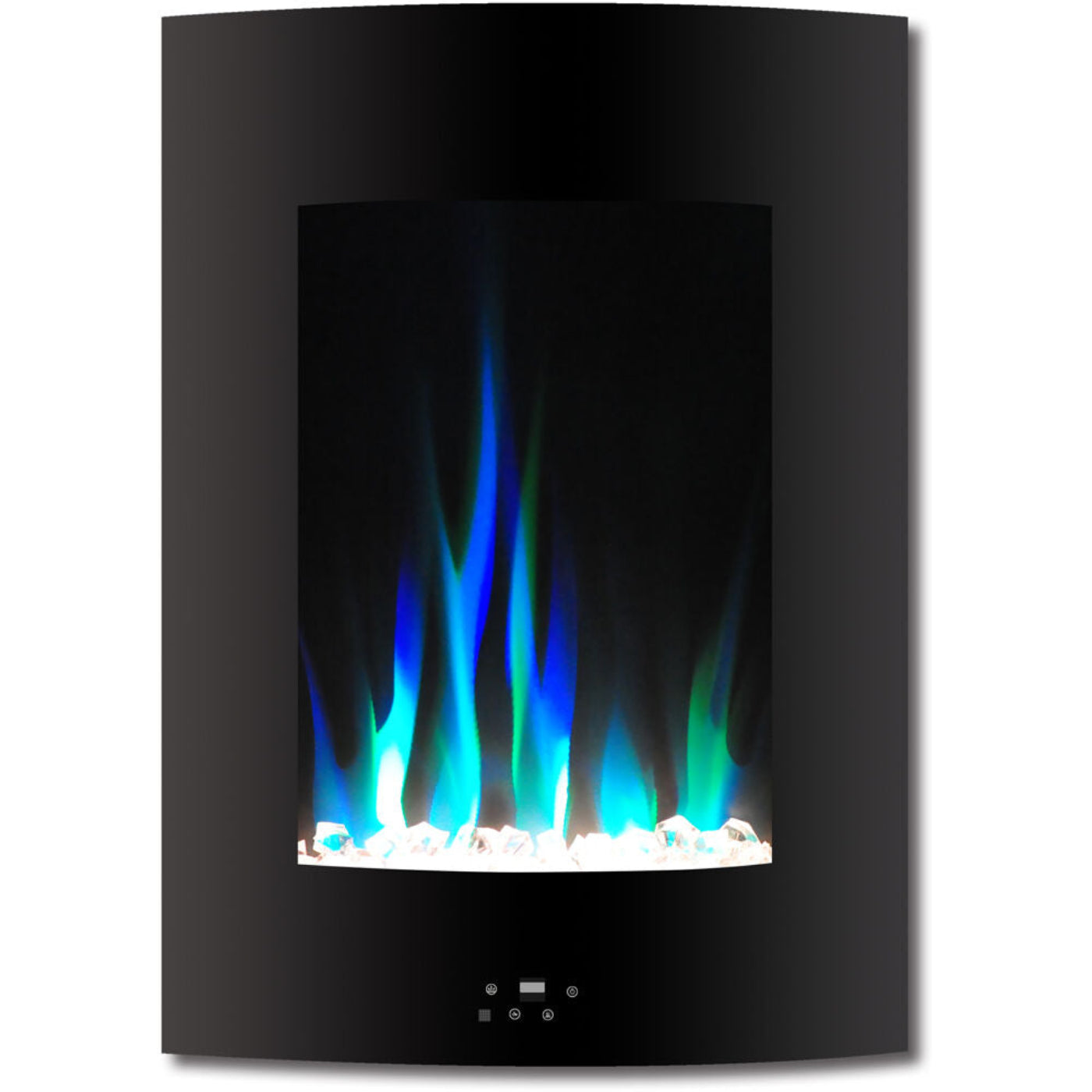 Cambridge Electric Wall Hung Fireplaces - CAMBR19VWMEF 1BLK