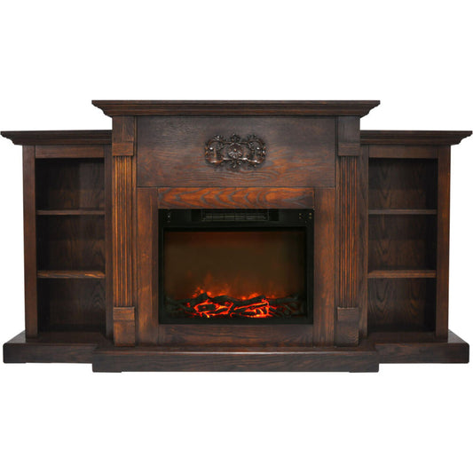 Cambridge Electric Mantel Fireplaces - CAMBR7233-1WAL