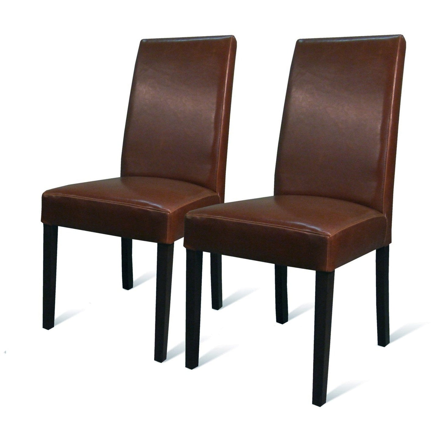 New Pacific Direct Hartford Bicast Leather Dining Chair, (Set of 2) - 198140-33
