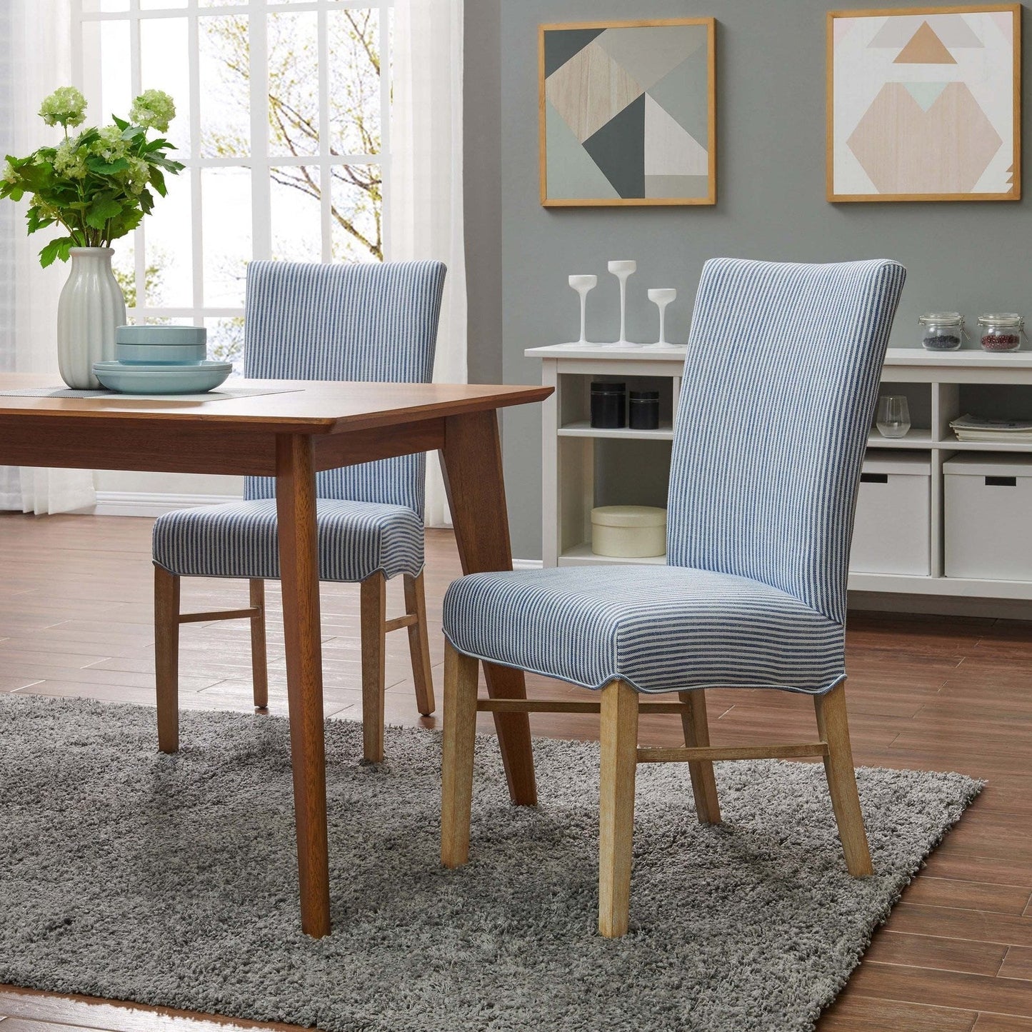 New Pacific Direct Milton Fabric Chair, (Set of 2) - 268239-637-N