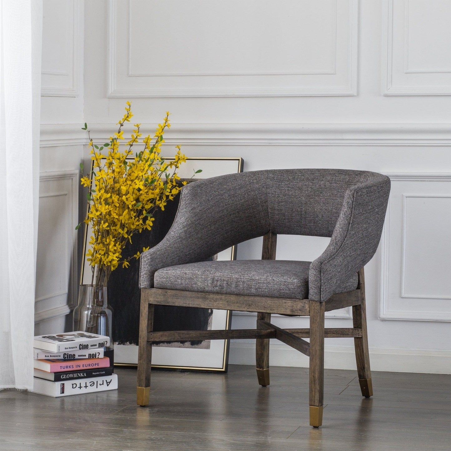 New Pacific Direct Sebastian Fabric Chair - 9900032-331
