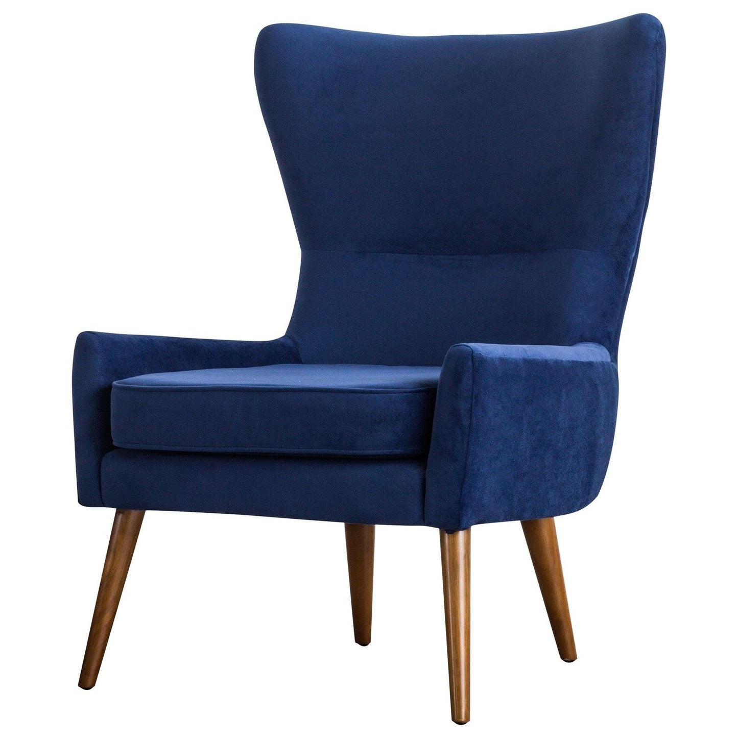 New Pacific Direct Arya Velvet Fabric Chair - 1900122-347