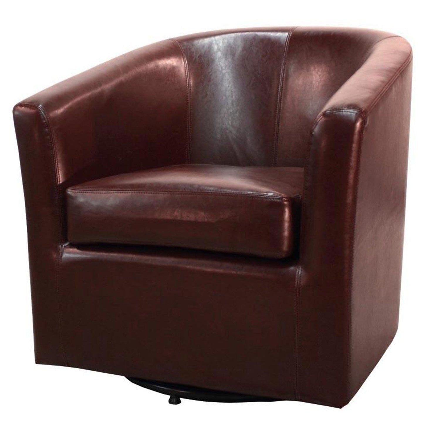 New Pacific Direct Hayden Swivel Bonded Leather Chair - 193012B-208