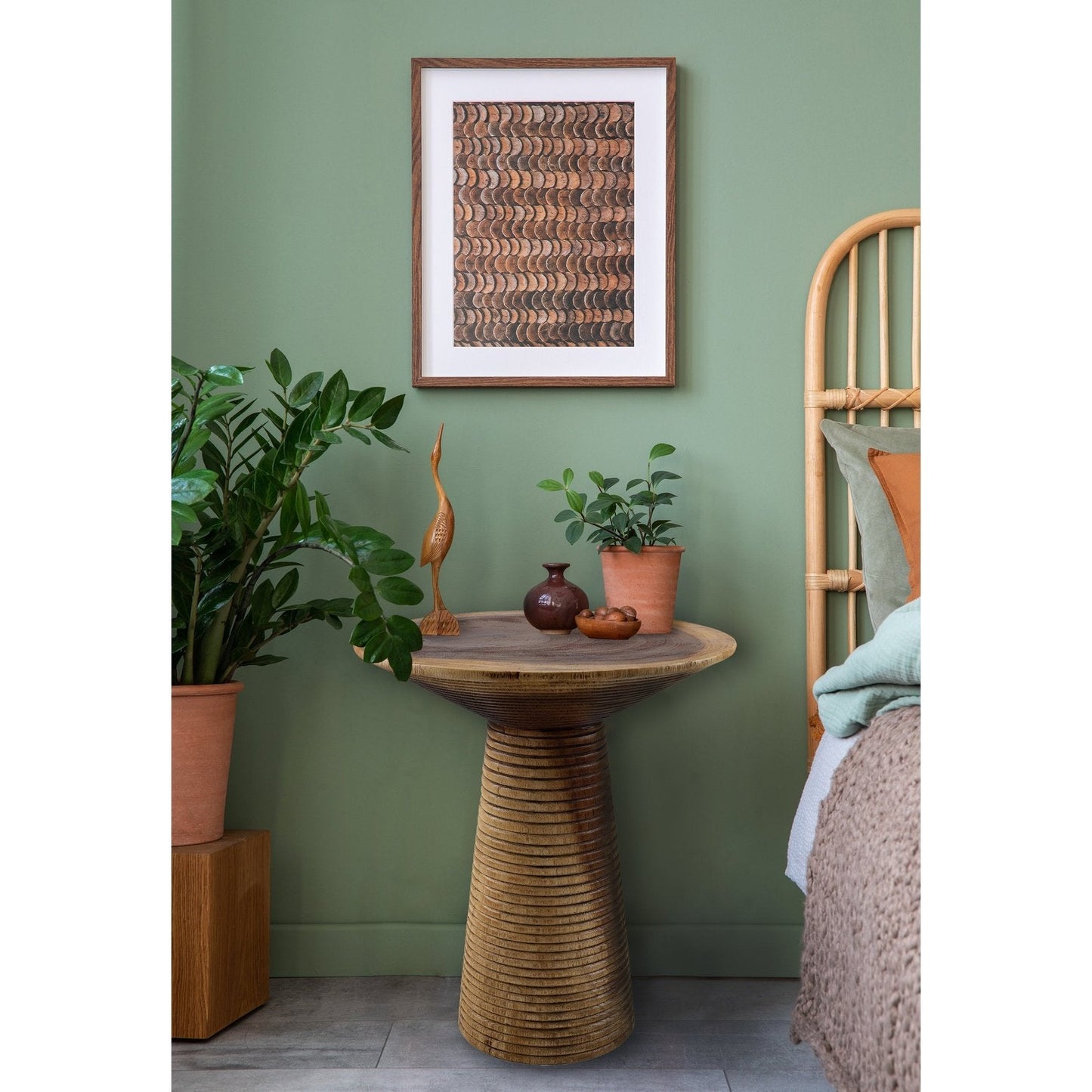 New Pacific Direct Duma Trembesi Side/ End Table - 1210028-N