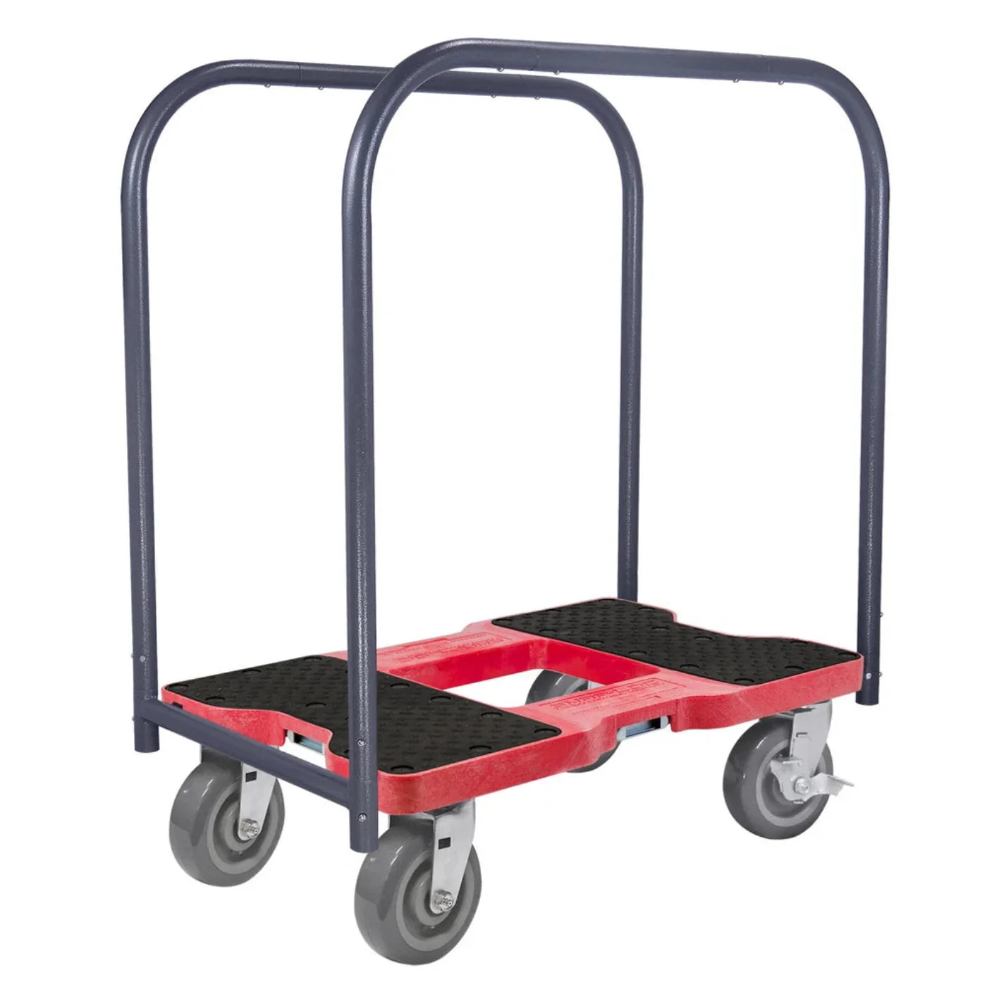 Tru Grit Snap-Loc 1800 Lb Super-Duty Professional E-Track Panel Cart Dolly Red SL1800PC6R - 1770270750212_887