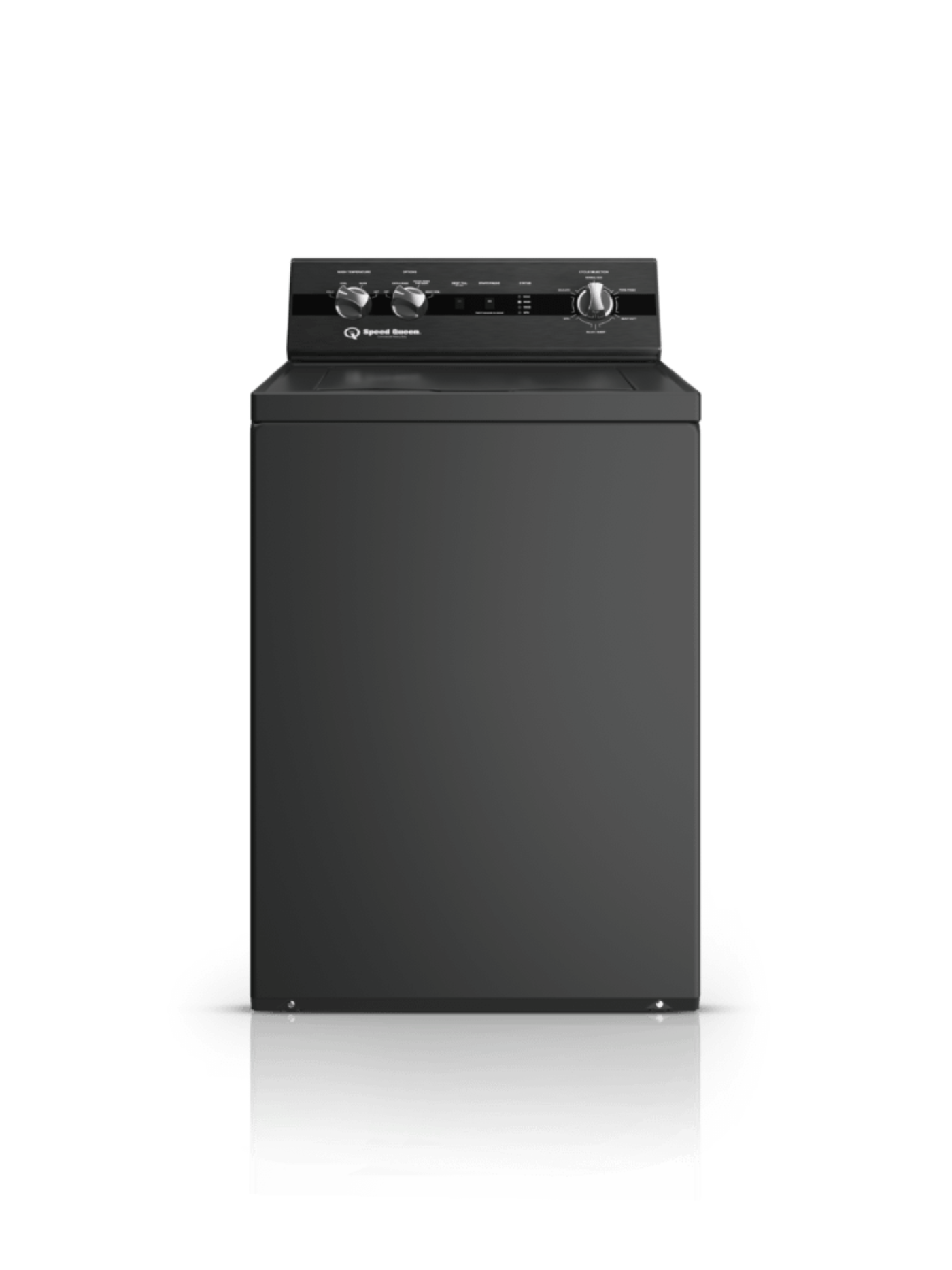 SPEED QUEEN TC5003BN TC5 Top Load Washer with Speed Queen Classic Clean No Lid Lock Black - TC5003BN